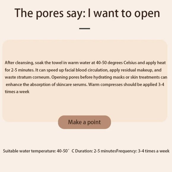 👻 New 👻 Beauty Salon Plush Hot and Cold Compress Face Towel Mask - Picture 8 of 13